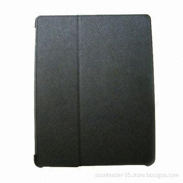Stand/Folio Case for iPad, with Back Shell and Automatic Wake-up Closure